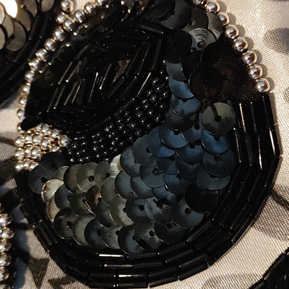 Sequin and Beaded Applique - Picture 9 of 10